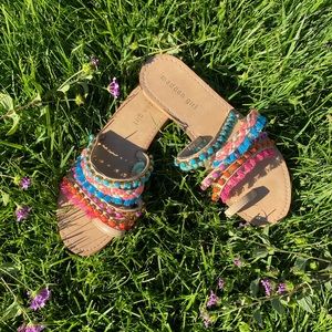 Steve Madden Multi-Color Sandals